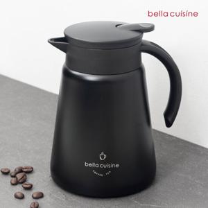 벨라쿠진 보온 보냉 커피 서버 주전자/블랙 750ml