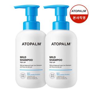 [아토팜] 마일드 샴푸 300ml×2 + 립세라 증정 (10/7~13)