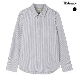 [티비제이]남성 옥스퍼드 스탠다드핏 패턴 셔츠(T205SH011P)