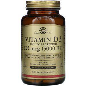 솔가 지용성 비타민 D3 디 D 5000IU 240캡슐