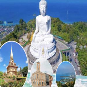 푸켓 시티 투어: 왓 찰롱, 빅 부다, 랜드마크 명소 및 조인 교통편 | 태국