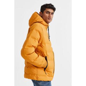 독일 H&M 방수 퀼트 재킷 - 진한 노란색