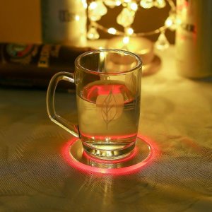 롬브스 아크릴코스터 위스키코스터 컵 찻잔 커피 받침