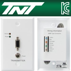 TNT 월 플레이트 VGA 1대1 리피터(110 IDC)(300m)