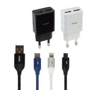 rozet 멀티충전기 USB충전기+3in1케이블 RX-5900