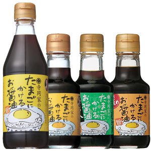 일본 타마고 테라오카 계란에 뿌리는 간장 소스 오리지널 연한맛 김맛
