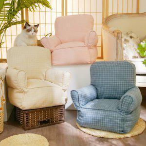 냥슬아치 고양이 강아지 애견 푹신 두부쇼파 쿠션 방석 의자 침대