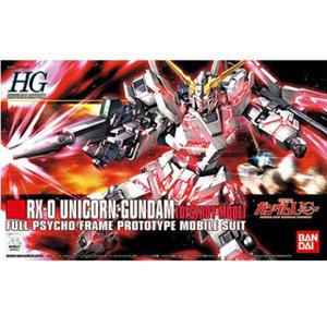 완성품 HG 1of144 RX-0 유니콘 건담 Destroy Mode