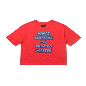 [츄바스코] 츄바스코 CT104 SUMMER CAMPAIGN TEE (What matters to..) 레드