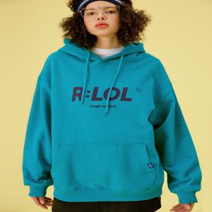 [로라로라] (HD-19703) R:LOL BASIC HOOD T-SHIRT DEEP MINT