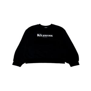 [키치워크] 19 Studio Sweatshirt_Black