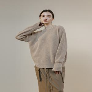 [아에르] Pull Over Round Hawaii Beige