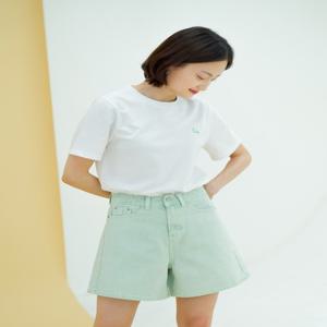 [레트흐드레뚜왈] LDL basic logo t-shirt (white)