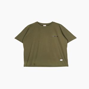 [리블렛츠더블엠] [women] 베이직 로고 반팔티 카키 BASIC LOGO T-SHIRTS KHAKI