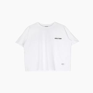 [리블렛츠더블엠] [women] 베이직 로고 반팔티 화이트 BASIC LOGO T-SHIRTS WHITE