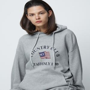 [스텝온리] CLUB 1989 HOODIE (MELANGE GREY)