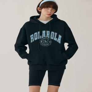 [로라로라] ROLA ARCHIVE HOOD T-SHIRT BLACK