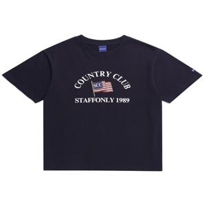[스텝온리] CLUB 1989 TEE (NAVY)