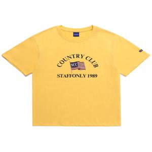 [스텝온리] CLUB 1989 TEE (YELLOW)