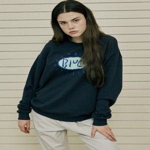 [스텝온리] BLUES SWEATSHIRTS (NAVY)