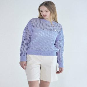 [루에브르] Cubic Net Knit Pullover SK3SP150-22