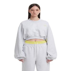 [트렁크 프로젝트] 로고크롭스웻셔츠　그레이