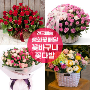 전국꽃배달 생화 꽃다발 꽃바구니 생일 기념일 축하