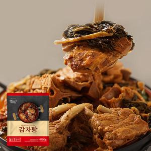 [미미의밥상] 국내산등뼈 감자탕 4.7kg (실온보관/10인분)+라면사리