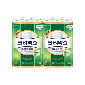 크리넥스 3겹 피톤치드케어, 27mx30롤, 2팩