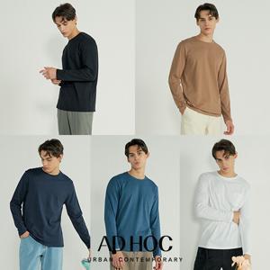 [AD HOC]23SS 콤드코튼100% 에센셜 티셔츠 남성 5종