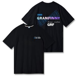 그랜피니 프리미엄 남녀공용 GRF 홀로그램 반팔 티셔츠 GFBT205