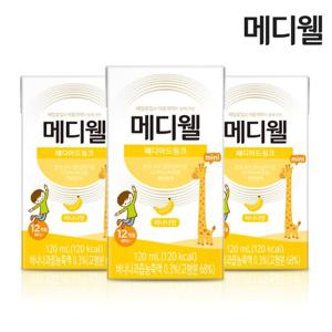 메디웰 페디아드링크 미니 바나나 1박스 (120ml x 24팩)