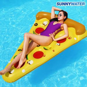 써니워터 특대형 피자 튜브 물놀이용품 보트 수영용품 라이더