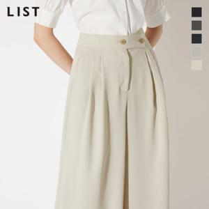 [리스트] 핀턱 버튼 퀼로트 팬츠_TWWSLM62100
