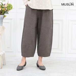 엄마옷 모슬린 생활한복 면 팬츠 EKD103154 마담/미시