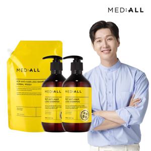 메디올 두피청정 탈모샴푸 480ml x2+1600ml x1 (향선택)