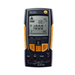 testo 760-3 디지털 멀티메타 전기 전류 전압 측정기 0590 7603