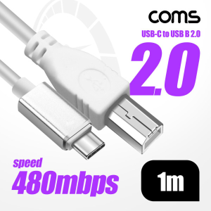 USB 3.1 Type C to Type B 2.0 케이블 1m C타입 to B타입 480mbps 417