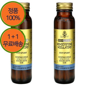 1+1 솔가 호모 시스테인 비타민 B 12 엽산 TMG120캡슐
