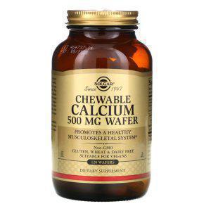 솔가 탄산 씹어먹는 칼슘 500mg 츄어블 120정