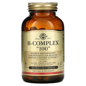 솔가 비타민 비 B complex 피리독신 티아민 100캡슐