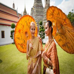 태국 방콕 전통의상 체험 & 왓 아룬 포토 투어