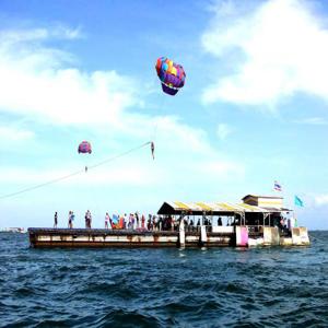 파타야 패러세일링 - 360° 파타야 해안선과 함께 하늘 높이 날아오르기 | 태국