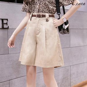 엘케이트 여성 반바지 LDM468 치마 반바지 5부 벨트 포함