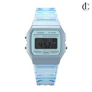 엘케이트 여자 시계 LDCY001 커플 투명 젤리 방수 전자 손목시계