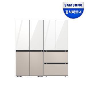 삼성전자 비스포크 양문형 냉장고 + 김치 냉장고 키친핏 패키지 모음전