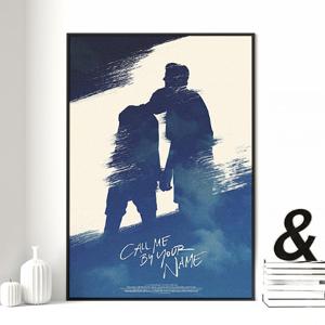 콜미바이유어네임C 영화 포스터 빈티지 감성 홈카페 브로마이드 그림 사진 액자