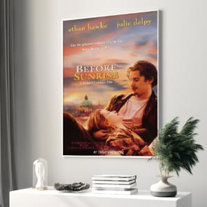 비포 선라이즈 영화 포스터 빈티지 감성 홈카페 브로마이드 그림 사진 액자