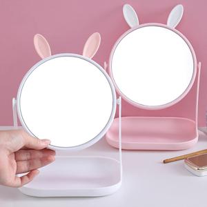 토끼와 고양이 탁상 거울