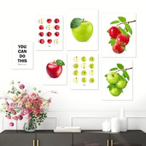 사과 열매 결실 행운 건강 사진 그림 캔버스 인테리어액자 포스터 6종
